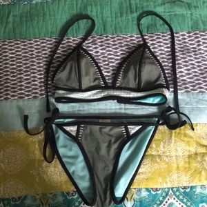 Xhilaration two piece swim suit